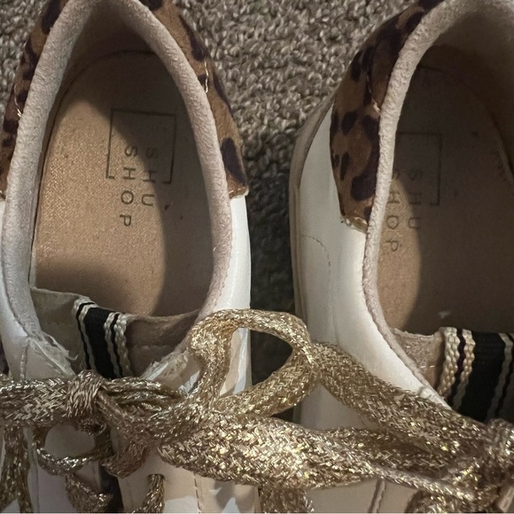 Shu Shop Womens Reba Pre Distressed Fashion Platform Sneakers size 7 - Picture 6 of 7